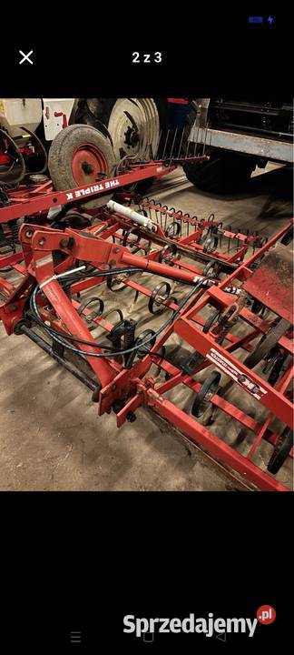 Kultywator przedsiewny 46 kongsklide nowy Nowa Karczma