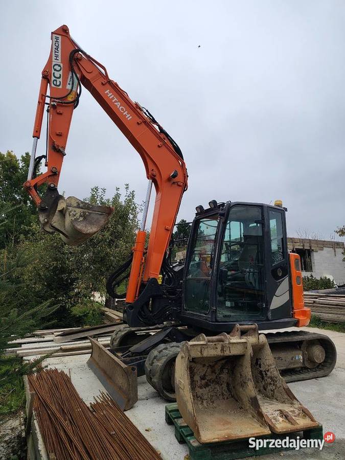 Hitachi ZX85 USB5 Koparka 2018r 3łyżki 5400h 8t pełny VAT Kraków