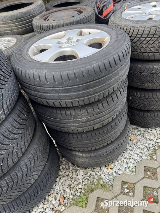 Felgi Nissan 5x1143 opony lato 2055516 Juke lubelskie Krępiec sprzedam