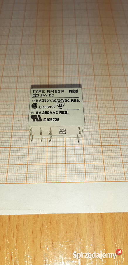 Przekaźnik RELPOL RM82P 24DC 8A 250VAC 1 A76 Czechowice-Dziedzice