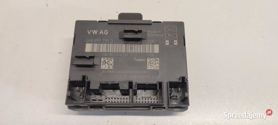 AUDI A8 D4 MODUŁ DRZWI 4H0959795D dolnośląskie