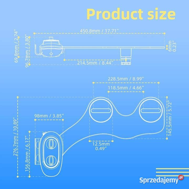 Nakładka bidetowa AMZDeal bidet pomorskie Gdynia