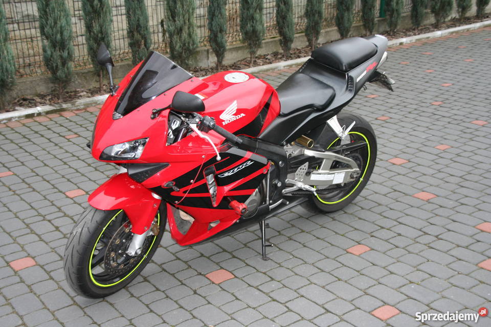 Sprzedam Motocykl Honda CBR 600 RR 2004 Rok produkcji 2004 Bieruń sprzedam