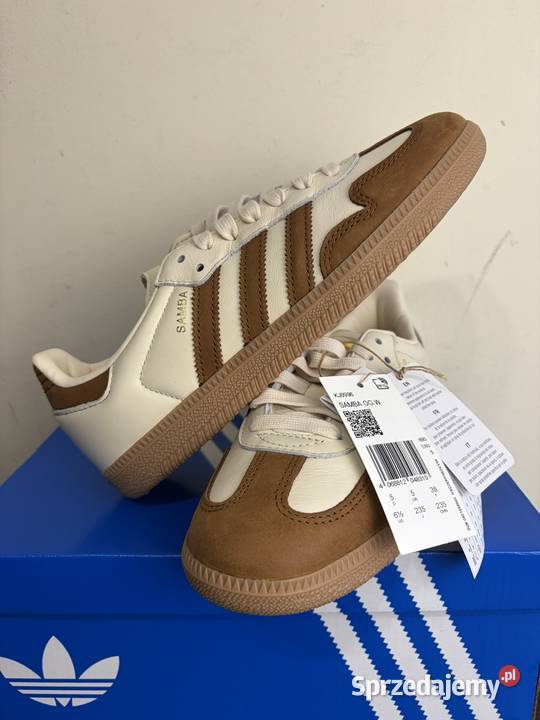 ButySneakersy Adidas Samba OG KJ0996 brązowy/beżowy małopolskie Kraków