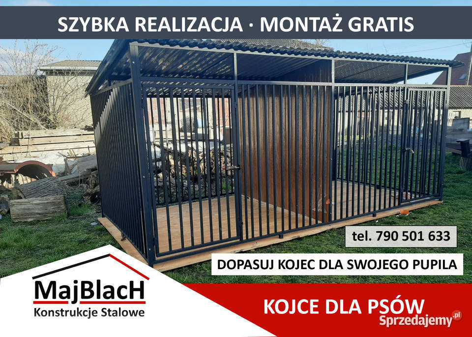 Kojec Psa Kojce Psów Różne Wymiary MajBlach Wieliczka