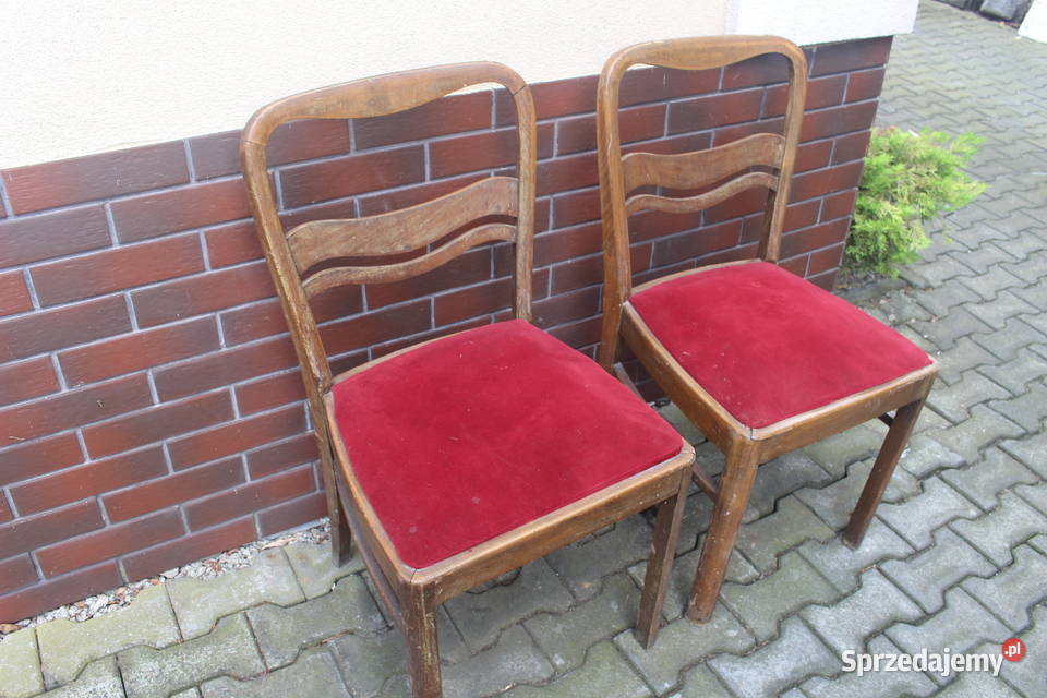 krzesło art deco kpl2 Meble wielkopolskie Kalisz