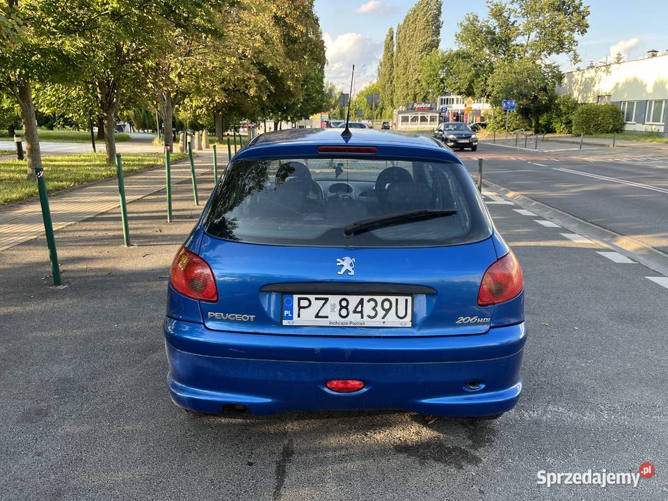 Peugeot 206 14HDI wielkopolskie Swarzędz