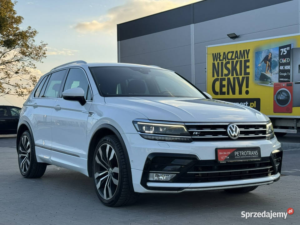Volkswagen Tiguan 20 TDI 150 RLINE 4Motion wielofunkcyjna kierownica Mrągowo