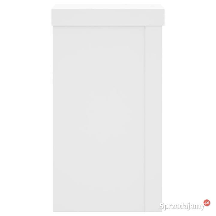 Podstawki pod doniczki 2 białe 10x10x18 WM852879 mazowieckie Warszawa