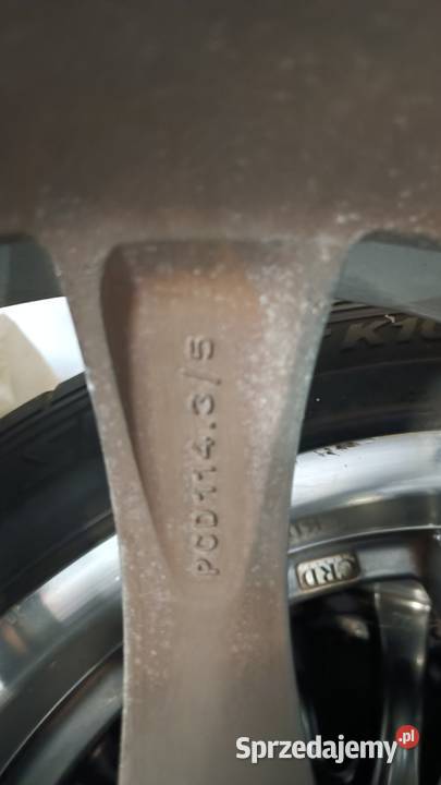 Felgi 5x1143 19 CRD Germany Hyundai Tucson zachodniopomorskie Koszalin