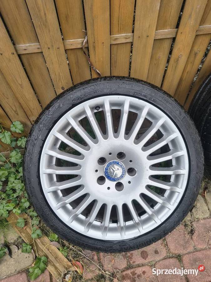 Felgi Mercedes Multispoke 18 plus opony Uniroyal Parczew