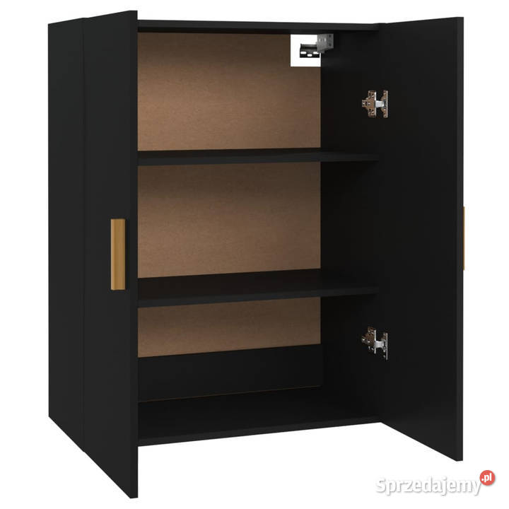 Szafka wisząca czarna 695x34x90 WM812259