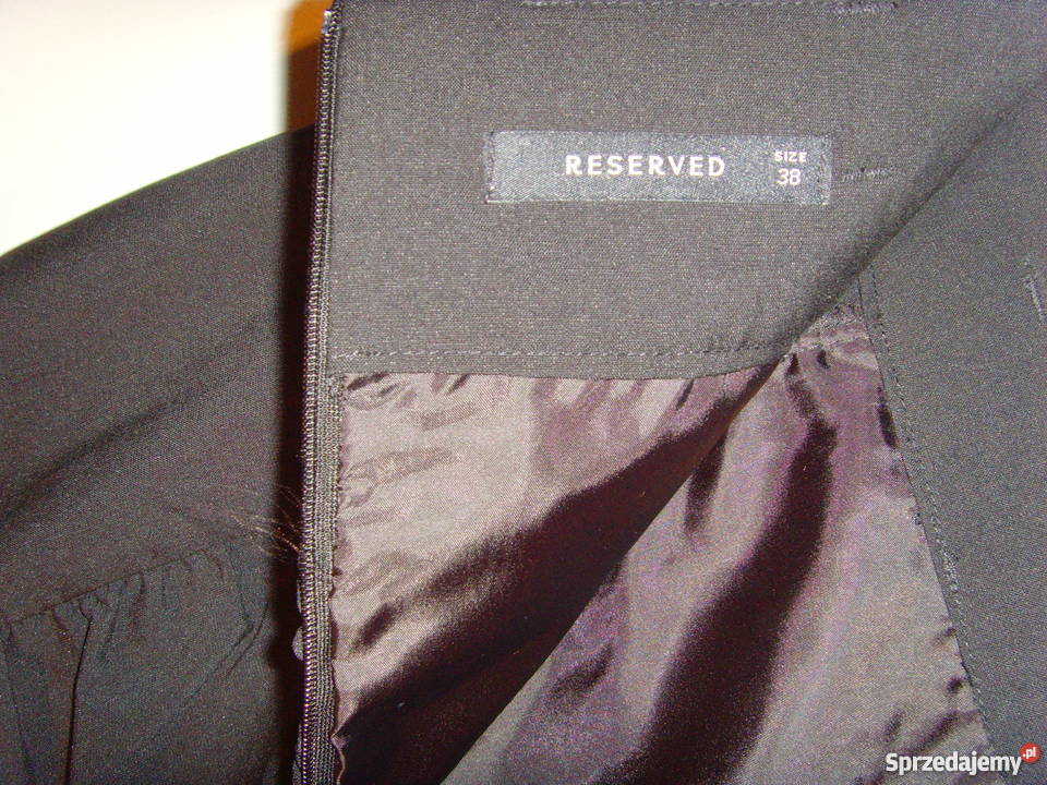 Czarna spódnica ołówkowa Reserved rozmiar M