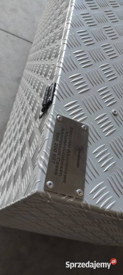 Skrzynia aluminiowa transportowa na wymiar Pszczyna sprzedam