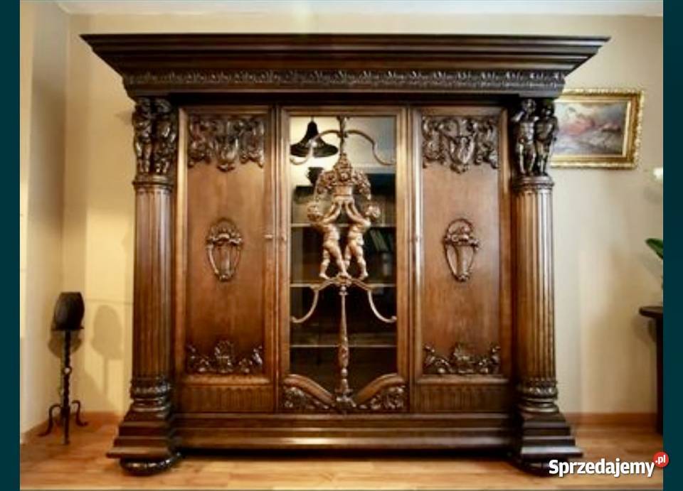 Biblioteczka pod amorami antyk z 1925 Kielce