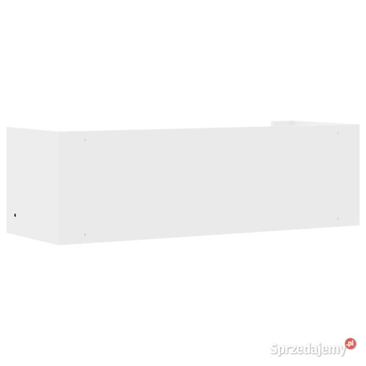 Półka ścienna biała 100x35x305 materiał Warszawa