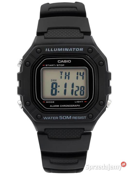 CASIO ZEGAREK MĘSKI CASIO W218H1AVEF kolor Zegarki Radom
