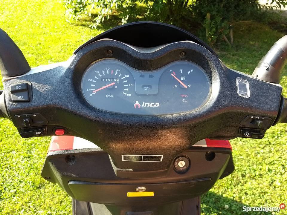 Skuter Inca Street 50 2t Prawie nieużywany Nowy Sącz