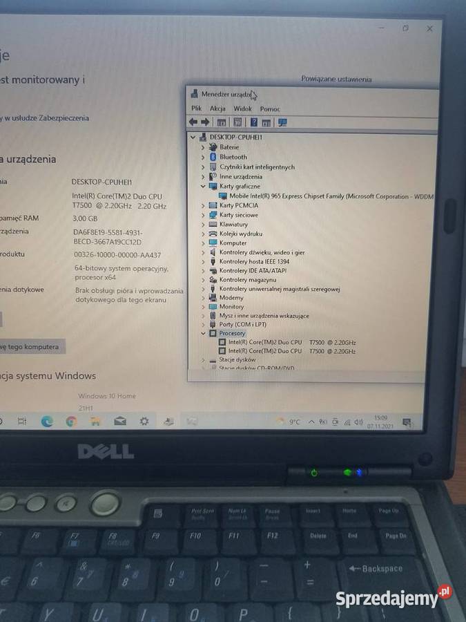 Laptop DELL D630