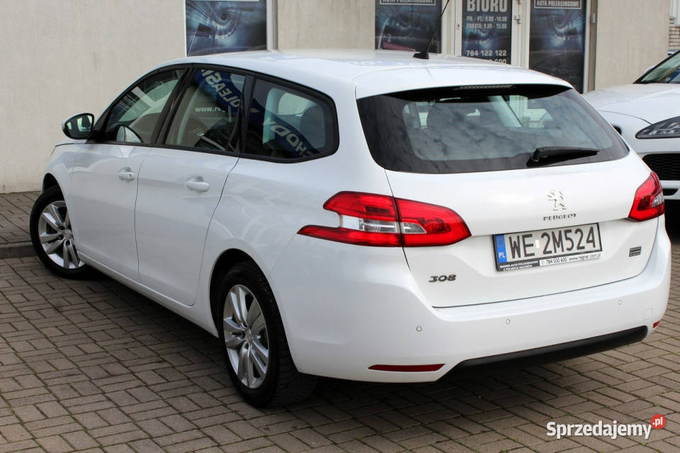 Peugeot 308 SW Rej2021 FV23 SalonPL 130 światła LED Sokołów sprzedam