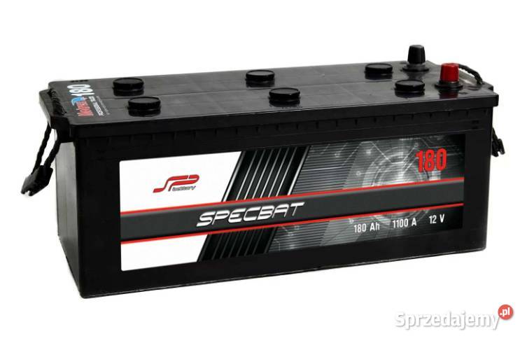 Akumulator 180Ah 1100A EN SPECBAT LEWY PLUS ciężarowe