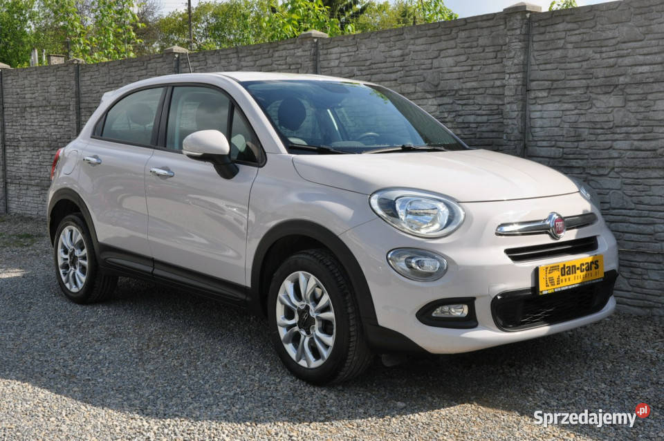 Fiat 500x 14T 140 Automat Navi Półskóra Czujniki benzyna śląskie Dąbrowa Górnicza sprzedam