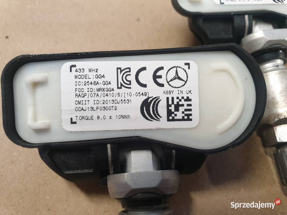 Czujnik Ciśnienia TPMS Mercedes W205 C205 C207