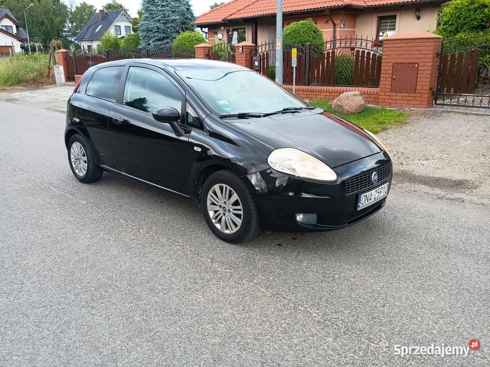 Fiat Grande Punto13 multijet klimatyzacja Rok produkcji 2007