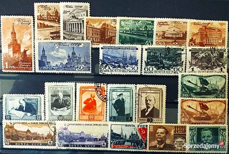 ZSRR 19441947 Zestaw 6 KOMPLETNYCH SERII Wojenne sprzedam