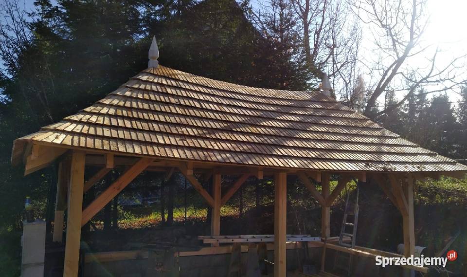 PRODUCENT gonty modrzewiowe drewniane świerkowe małopolskie Raba Wyżna