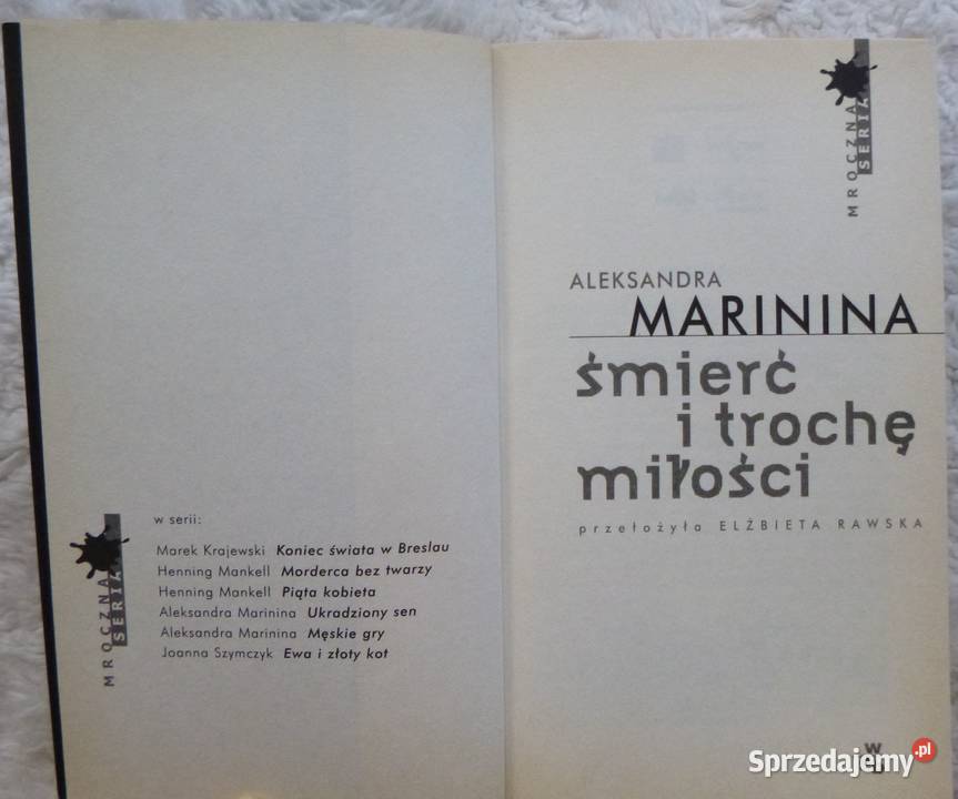 Śmierć i trochę miłości Aleksandra Marinina