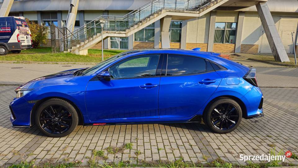 Honda Civic X 15T Sport Plus super stan ASO i OC Rok produkcji 2021 Warszawa