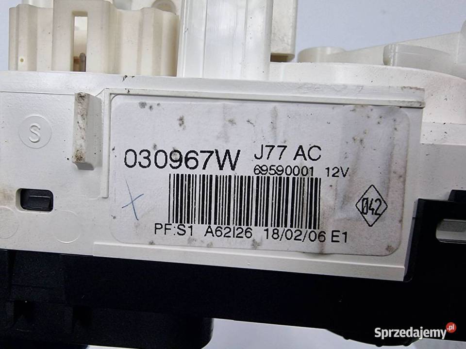 PANEL KLIMATYZACJI RENAULT CLIO III 030967W