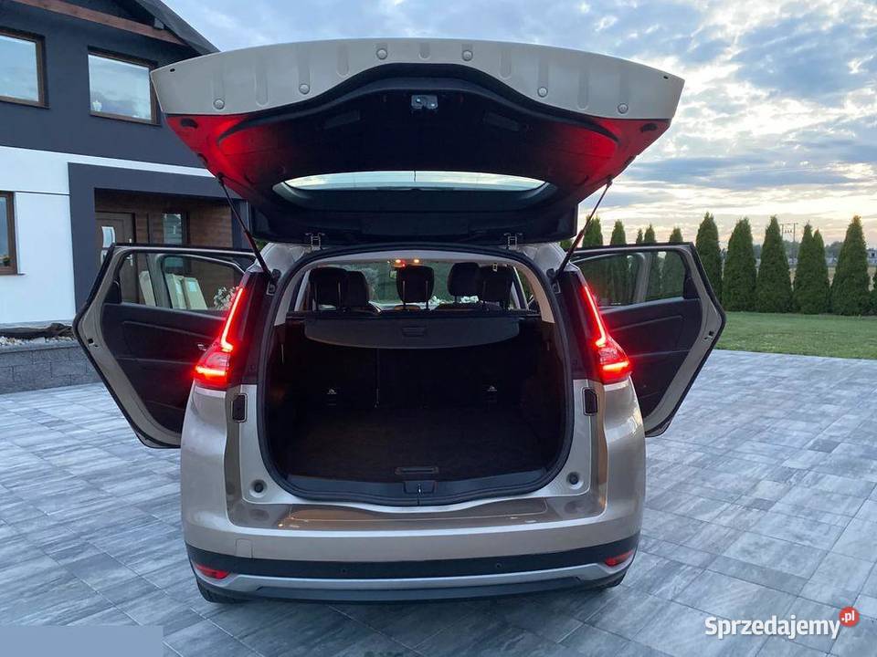 Renault Grand Scenic 12 Benzyna 130 2017r kujawsko-pomorskie Grudziądz