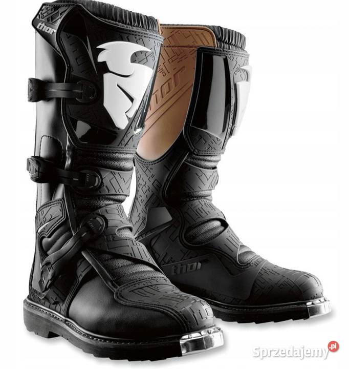 buty motocyklowe THOR BLITZ S4 BLACK 43 adv Grudziądz