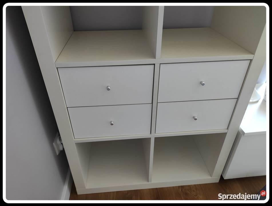 IKEA regał szafka z szufladami kallax biały Płock