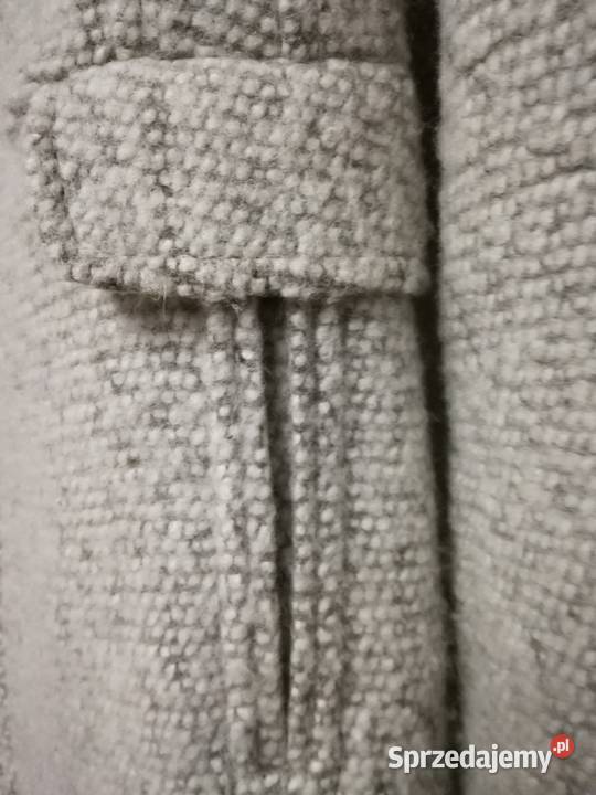 Płaszcz damski w kolorze jasnego beżu H M Lublin sprzedam