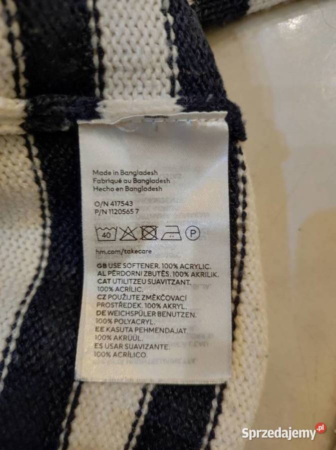 sweterek kardigan HM Sinsay sweter bluza