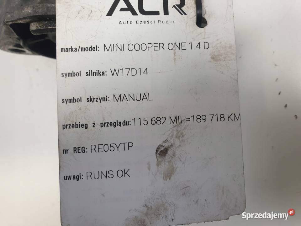 ROZRUSZNIK Mini One R50 14 D ROZRUSZNIK Chełm