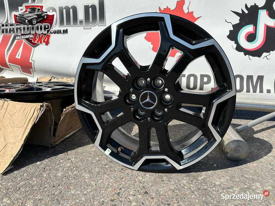 Felgi Mercedes X 6x1143 Nowe Oryginalne Alu Koła i felgi Pasłęk
