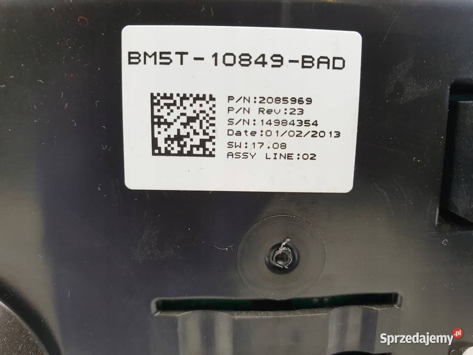 Ford Focus III MK3 16 16V LICZNIK ZEGARY Europa Wyposażenie wnętrza Chełm sprzedam