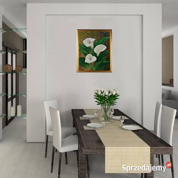 Obraz olejny Kalie Lublin