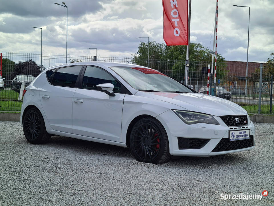 Seat Leon CUPRA 20 265 DSG Navi 2xPDC Full Led czujnik zmierzchu Wągrowiec