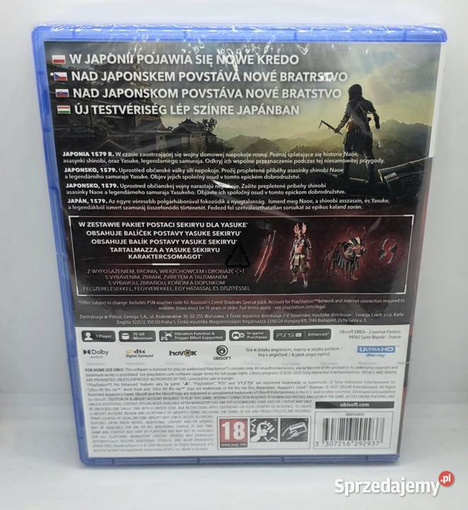 Gra Assassins Creed Shadows 5 NOWA Gry na konsole