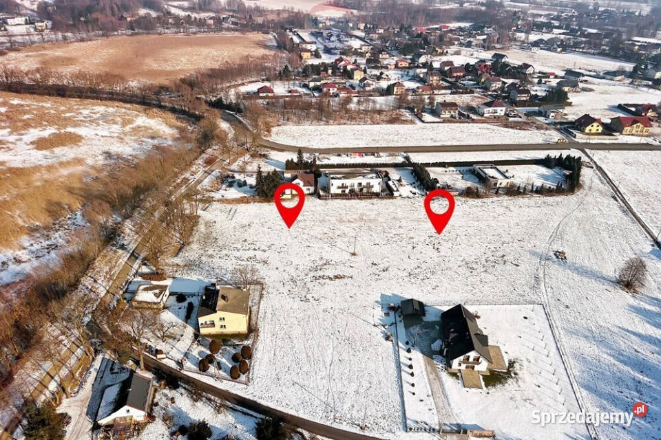 Działki z WZ na 9 domów Zaborze  Wodna