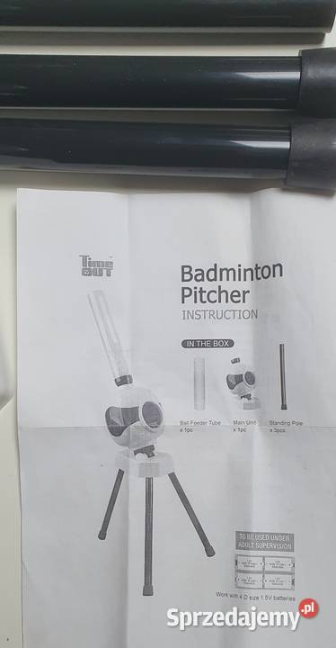 Wyrzutnia lotek do Badmintona automatyczna na Grójec