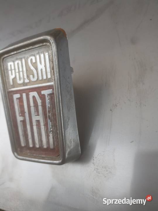 Emblemat znaczek fiat 125 oryginalny opolskie Namysłów