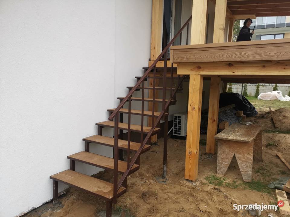 Schody metalowe Mień sprzedam