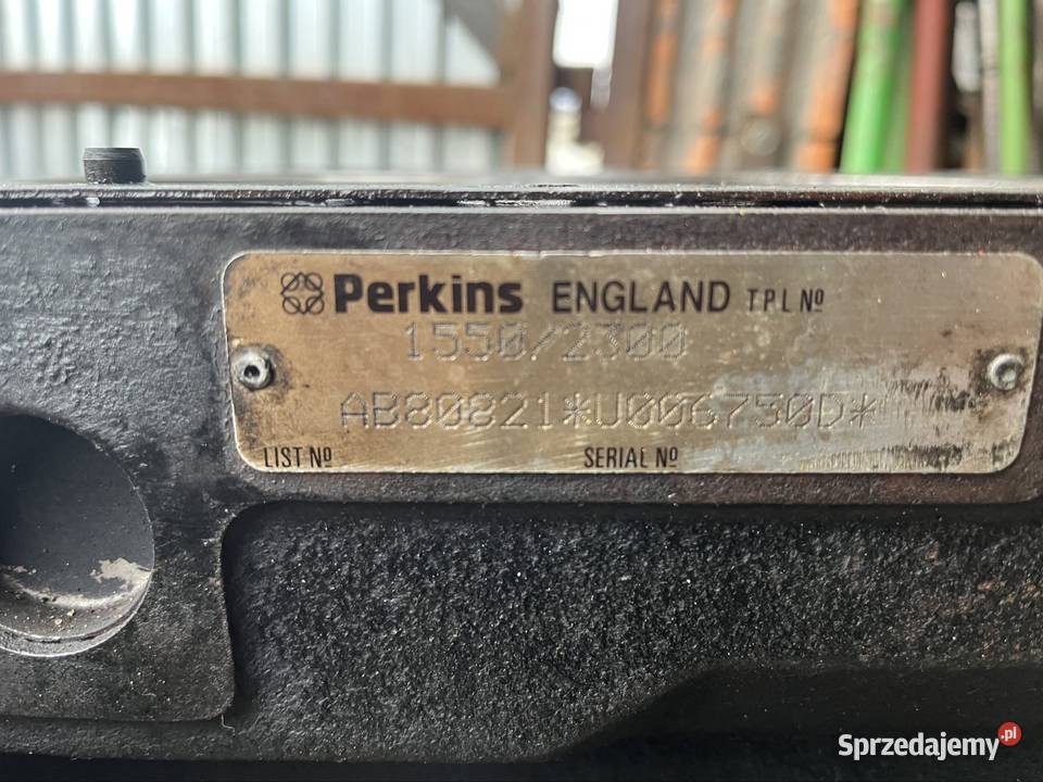 Blok silnika Perkins A4 AB 80821 głowica rozrząd Chwałkowo