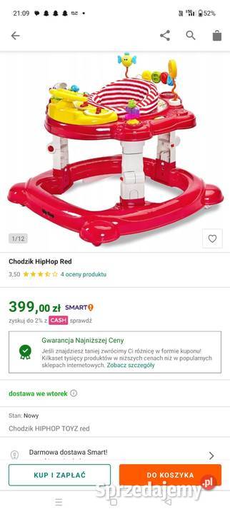Chodzik hip hop red Pozostałe dolnośląskie